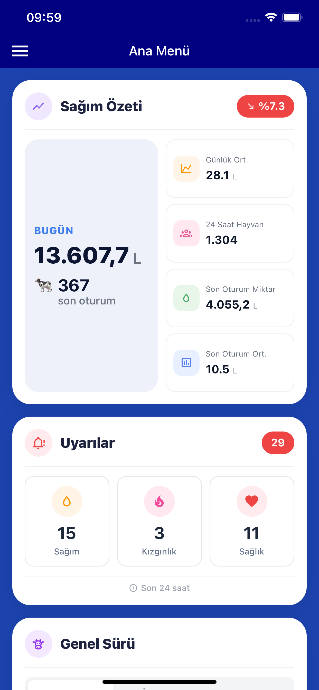 Mobil uygulama ekran görüntüsü